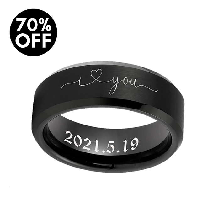 Custom Tungsten Ring (70% OFF)